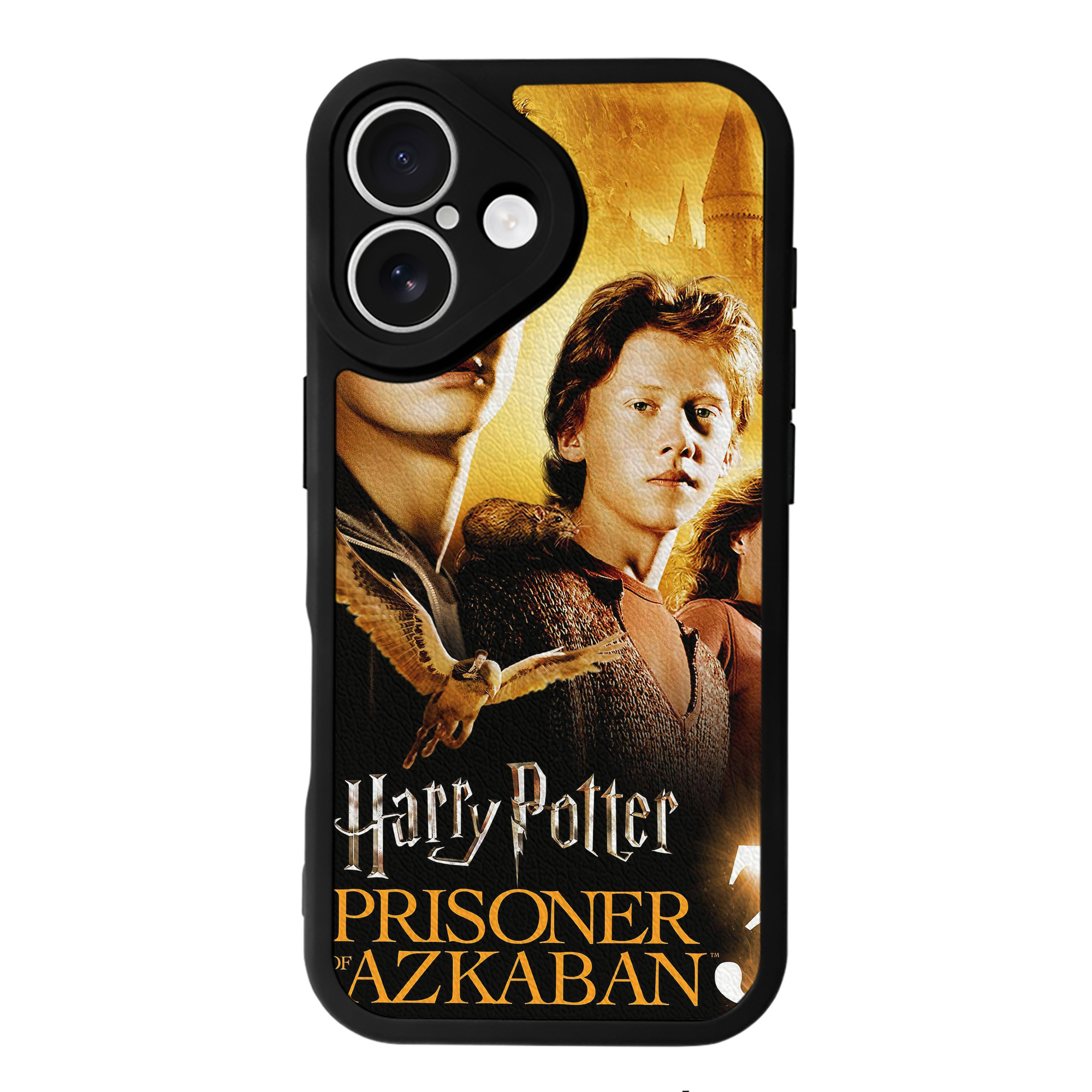 （画像用） Harry Potter ハリー・ポッターシリーズ 【iPhone 16シリーズ対応】シリコンスマホケース（レザー調） 材質：シリコン